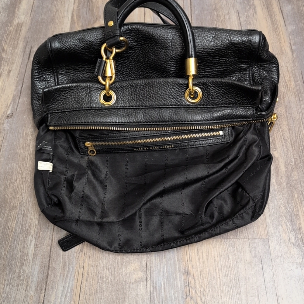 Marc Jacobs Black Leather Handbag - Picture 9 of 11